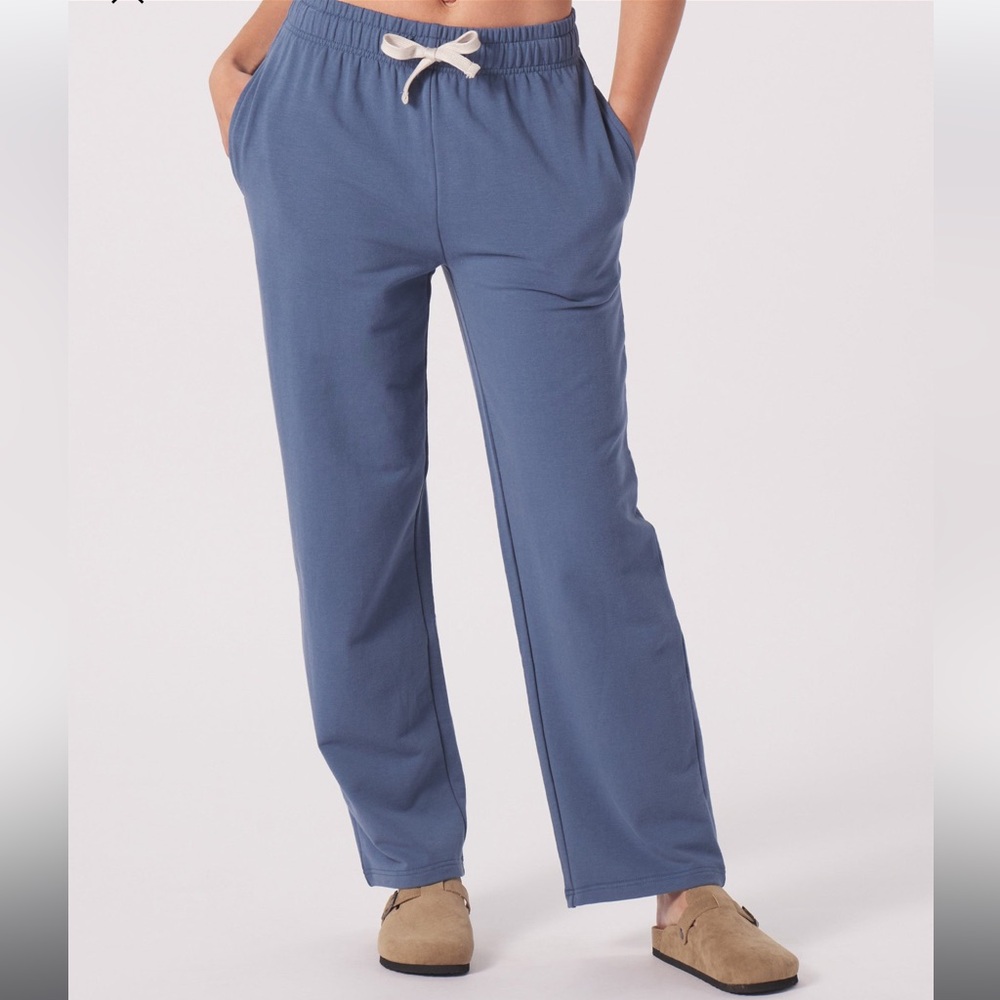Glyder Straight Legged Sweatpant Washed Blue Size L